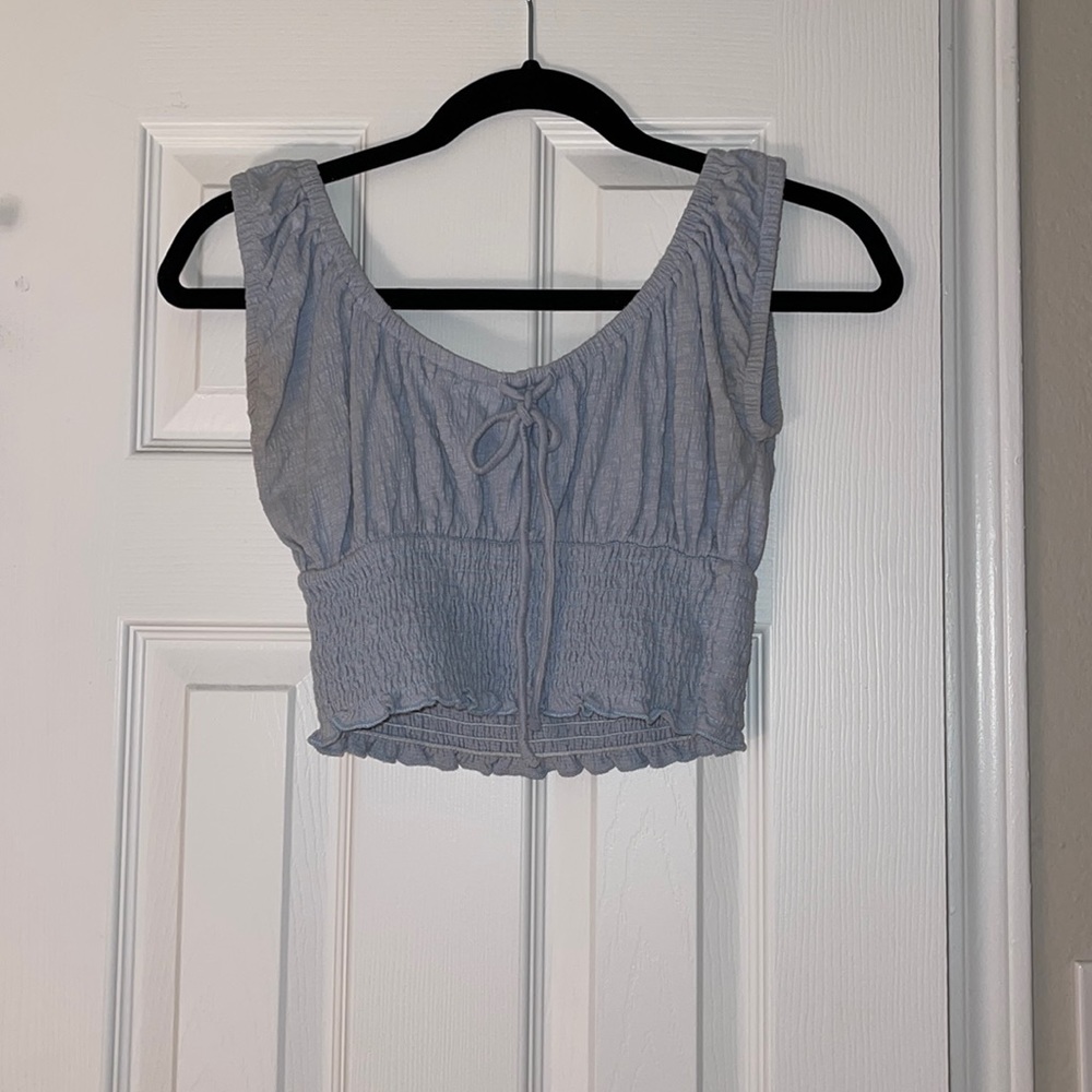 Light blue billabong blouse